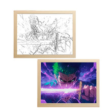 Lampada LED One Piece Zoro Santoryu