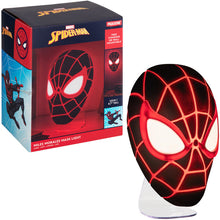 Lampada LED Spider-Man Maschera Miles Morales Paladone