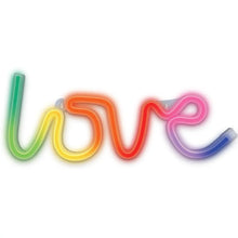 Lampada Neon RGB Scritta Love con Telecomando