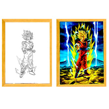 Lampada LED Dragon Ball Goku Super Sayan