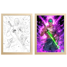 Lampada LED One Piece Roronoa Zoro