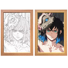 Lampada LED Demon Slayer Inosuke Hashibira