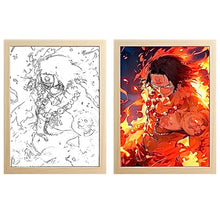 Lampada LED One Piece Portgas D. Ace