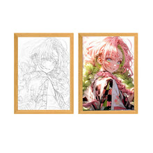 Lampada LED Demon Slayer Mitsuri Kanroji Love Hashira