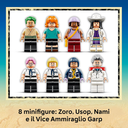 LEGO One Piece La Nave da Guerra di Garp 75646