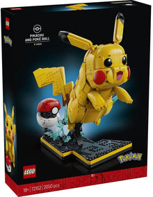 LEGO Pokémon Pikachu e Poké Ball 72152