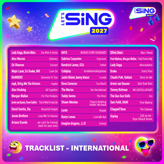 Let's Sing 2027 Switch 2