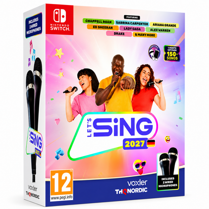 Let's Sing 2027 + 2 Microfoni Switch
