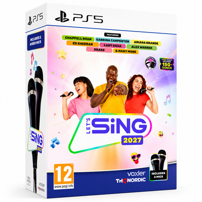 Let's Sing 2027 + 2 Microfoni PS5