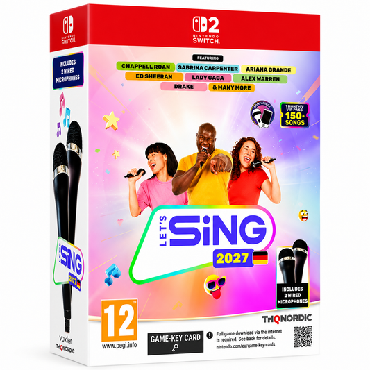 Let's Sing 2027 + 2 Microfoni (G-Key) Switch 2
