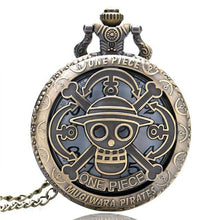 Orologio Da Tasca One Piece Jolly Roger Nero