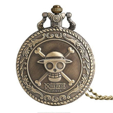 Orologio Da Tasca One Piece Jolly Roger Bronzo
