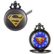 Orologio Da Tasca Superman Nero