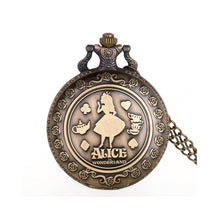 Orologio da Tasca Alice nel Paese delle Meraviglie Wonderland