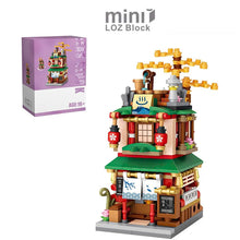 LOZ Mini Blocks Street Giapponese Onsen - 399 Pezzi