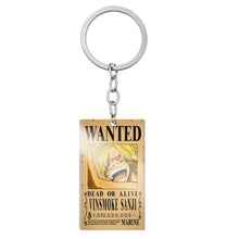 Portachiavi One Piece Sanji Wanted