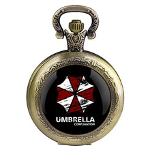 Orologio Da Tasca Resident Evil Umbrella Bronzo