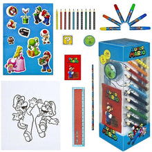 Set Cancelleria Super Mario 35 Pezzi