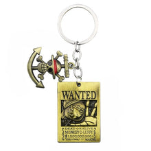 Portachiavi One Piece Luffy Wanted Ancora
