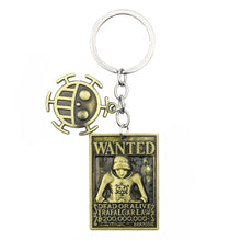 Portachiavi One Piece Trafalgar Law Wanted Bronzo