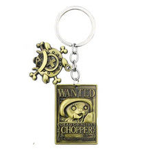 Portachiavi One Piece Chopper Wanted Bronzo