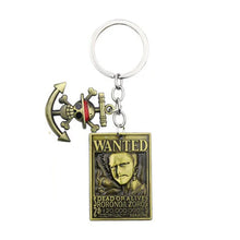 Portachiavi One Piece Zoro Wanted Bronzo