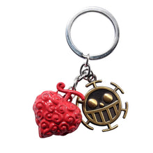 Portachiavi di Metallo One Piece Frutto del Diavolo Trafalgar Law