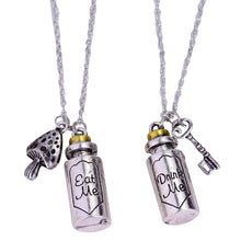 Collana Alice In Wonderland Eat Me/Drink Me