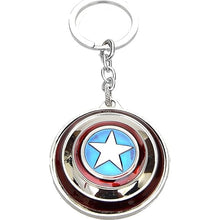 Portachiavi Captain America Scudo Metallo