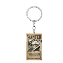 Portachiavi One Piece Trafalgar Law Wanted