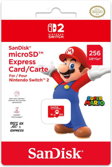 Micro SD Express 256GB Nintendo Switch 2 SanDisk
