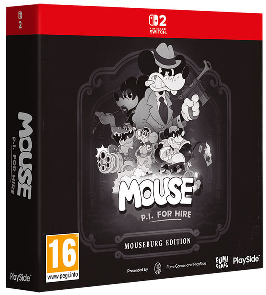 MOUSE P.I. For Hire Mouseburg Edition Switch 2