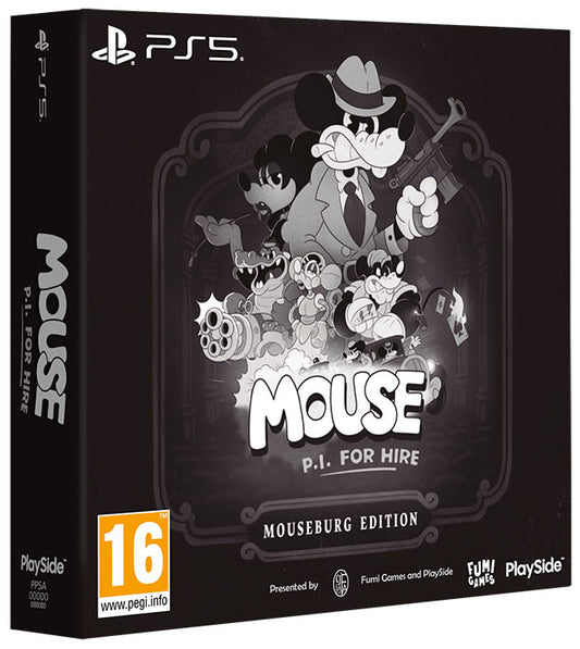 MOUSE P.I. For Hire Mouseburg Edition PS5