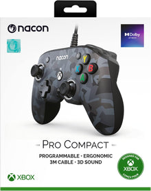 Controller Wired Xbox One Series X PC Nacon Pro Compact