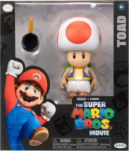 Toad Super Mario Movie Action Figure 13 cm