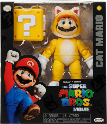 Cat Mario Super Mario Movie Action Figure 13 cm