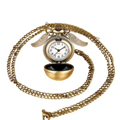 Orologio Da Tasca Harry Potter Boccino D'Oro
