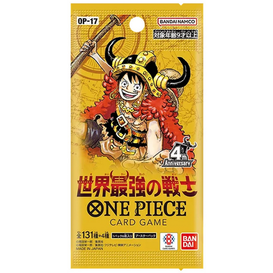One Piece The World’s Strongest Warriors OP17 JAP (Bustina)