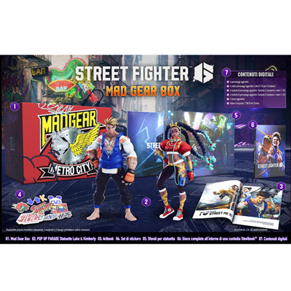 Street Fighter 6 Collector Edition Mad Gear Box PS5