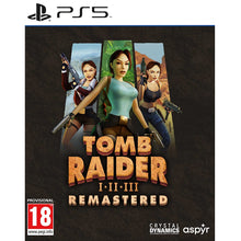 Tomb Raider 1–3 Remastered PS5 - Usato