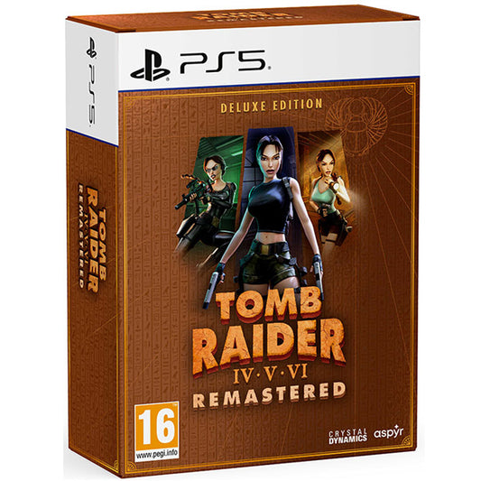 Tomb Raider 4-6 Remastered Deluxe Edition PS5 - Usato