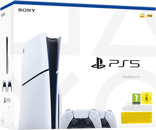 Console PlayStation 5 PS5 Slim + 2 Controller DualSense