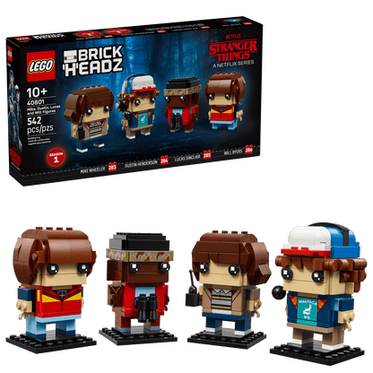 LEGO BrickHeadz Stranger Things Mike Dustin Lucas Will 40801