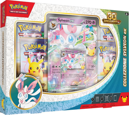 Pokémon GCC 30° Anniversario Collezione Sylveon ex ITA