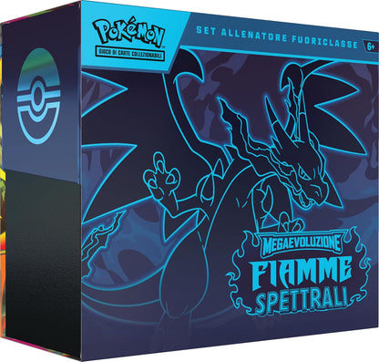 Pokémon ETB Fuoriclasse Megaevoluzione Fiamme Spettrali Set Allenatore ITA