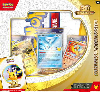 Pokémon GCC 30° Anniversario Collezione con Poster ITA