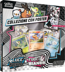 Pokémon Scarlatto e Violetto Luce Nera e Fuoco Bianco con Poster ITA