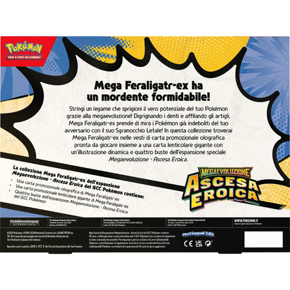 Pokémon Megaevoluzione Ascesa Eroica Mega Feraligatr-ex