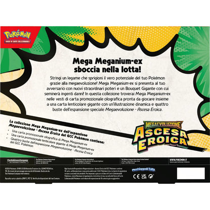 Pokémon Megaevoluzione Ascesa Eroica Mega Meganium-ex