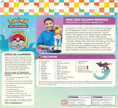 Pokémon Mazzo dei Campionati Mondiali 2025 ITA